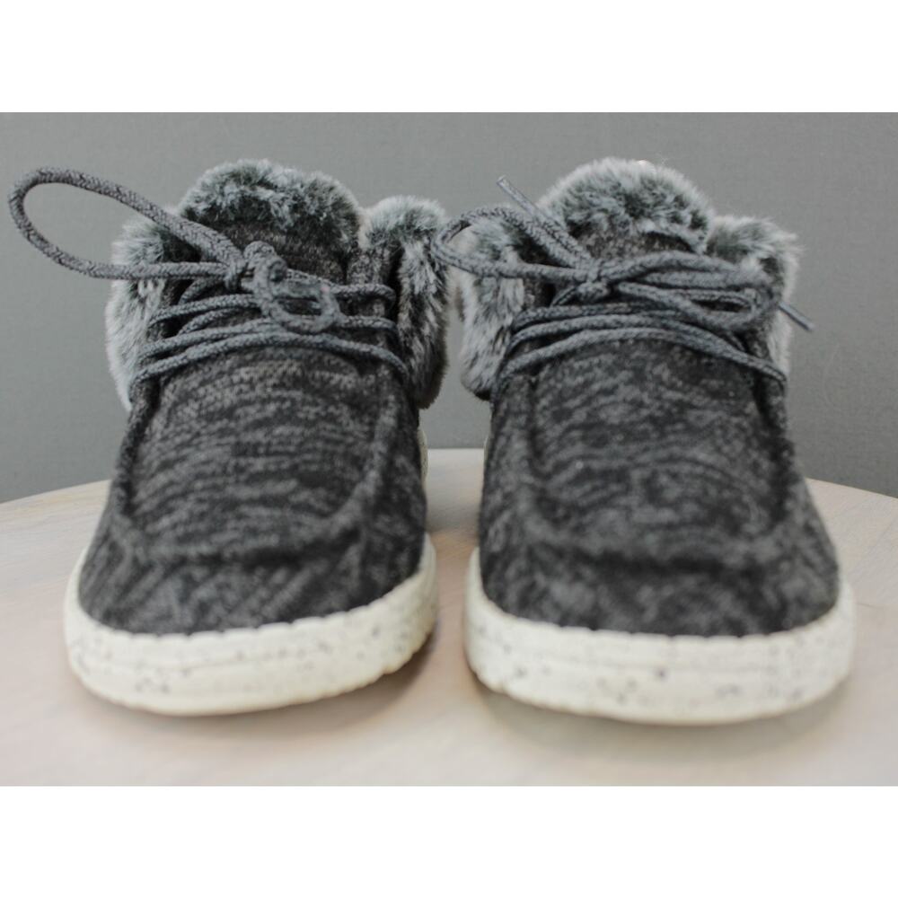 Hey Dude Britt Slip On Shoes Womens 6 Gray Casual Comfort - Picture 2 of 7